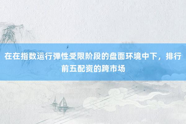 在在指数运行弹性受限阶段的盘面环境中下，排行前五配资的跨市场